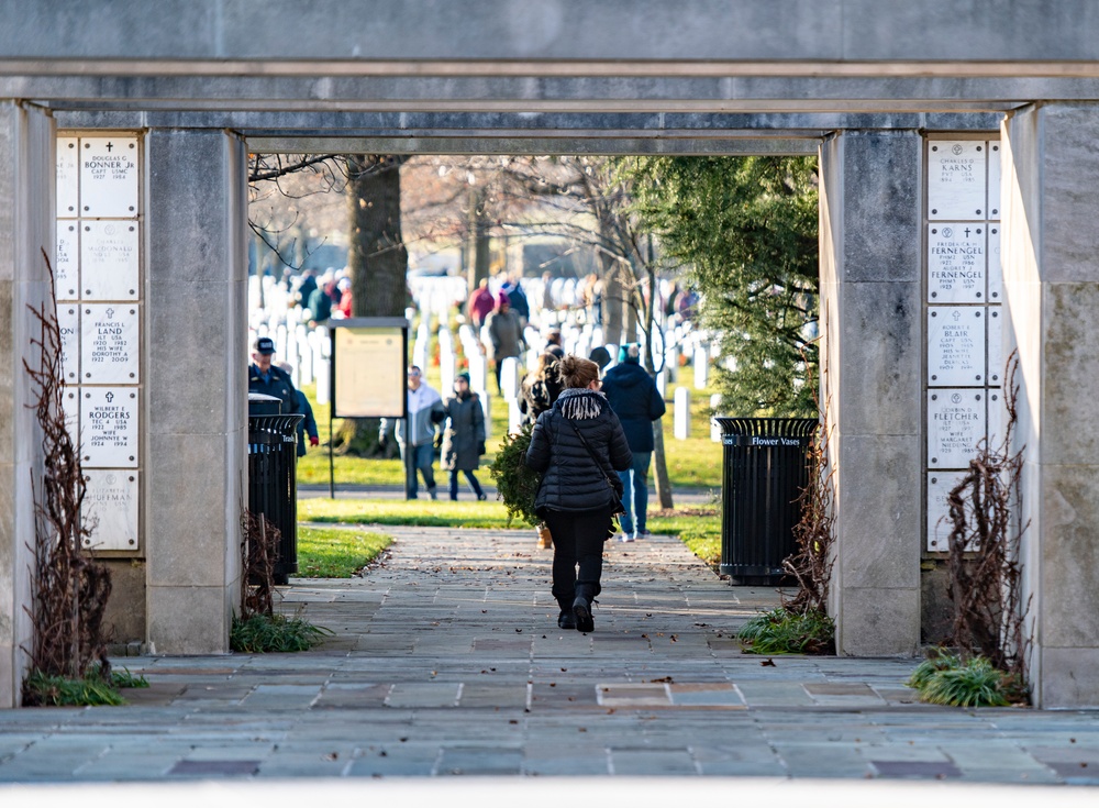 2022 Wreaths Across America Day at Arlington National Cemetery