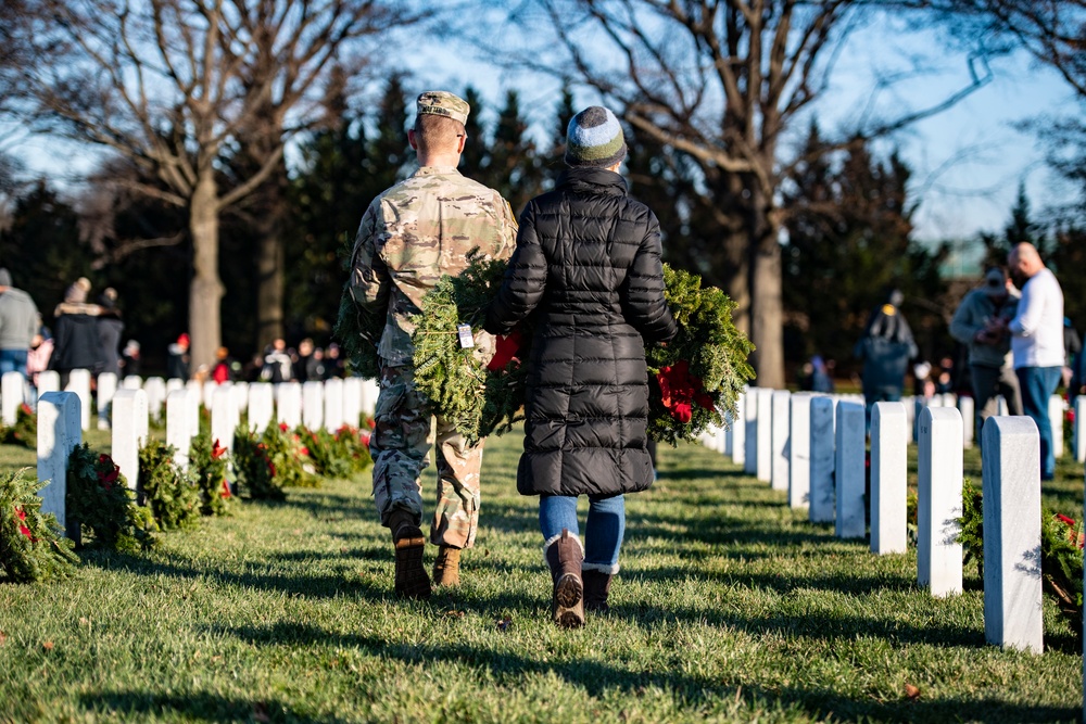 2022 Wreaths Across America Day at Arlington National Cemetery