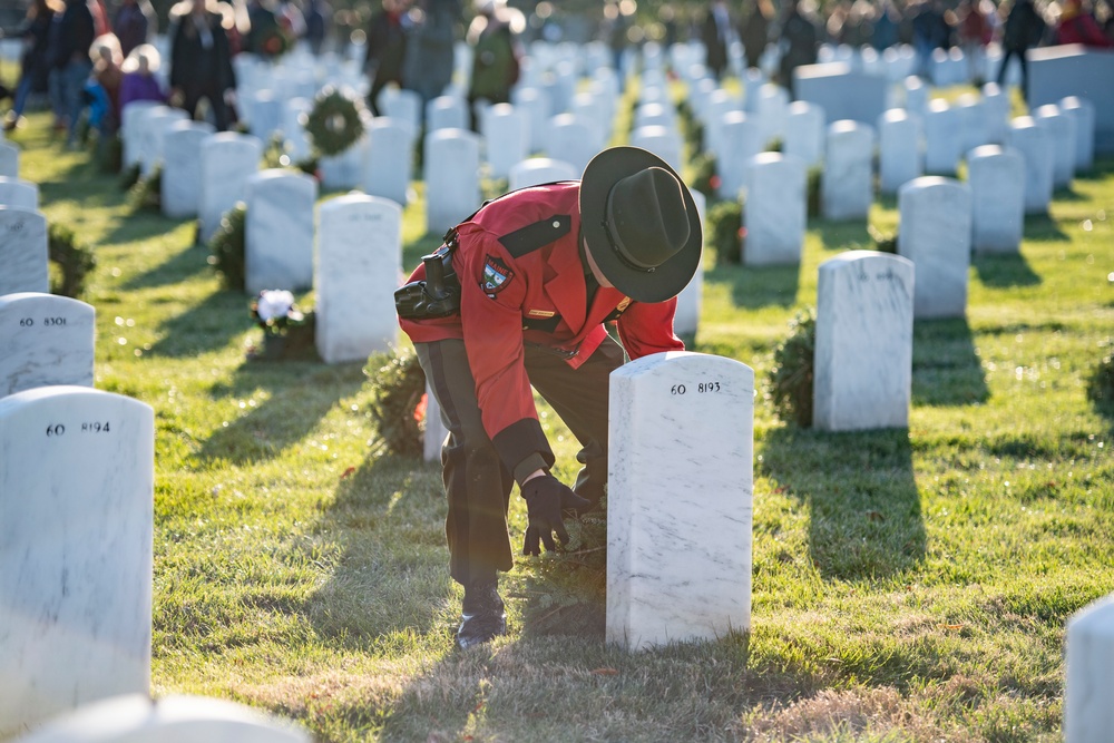 2022 Wreaths Across America Day at Arlington National Cemetery