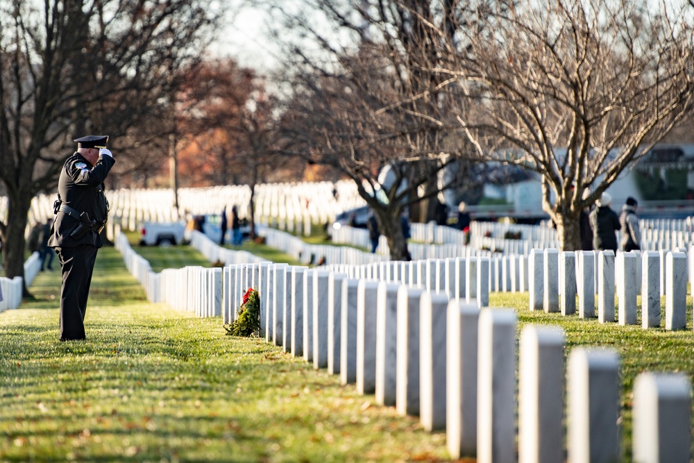 2022 Wreaths Across America Day at Arlington National Cemetery