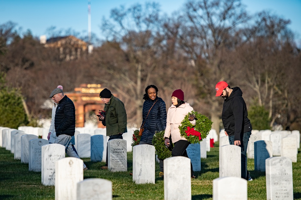 2022 Wreaths Across America Day at Arlington National Cemetery