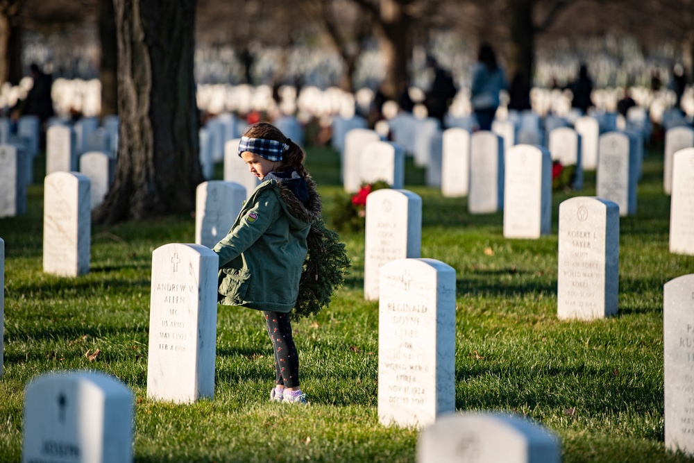 2022 Wreaths Across America Day at Arlington National Cemetery