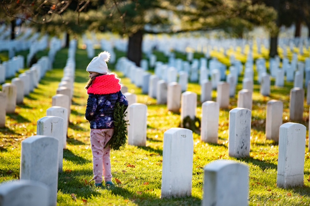 2022 Wreaths Across America Day at Arlington National Cemetery