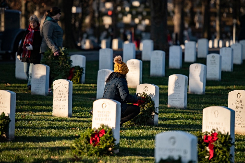 2022 Wreaths Across America Day at Arlington National Cemetery