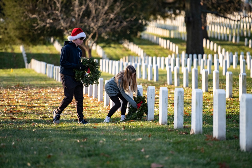 2022 Wreaths Across America Day at Arlington National Cemetery