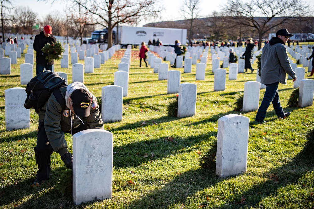 2022 Wreaths Across America Day at Arlington National Cemetery