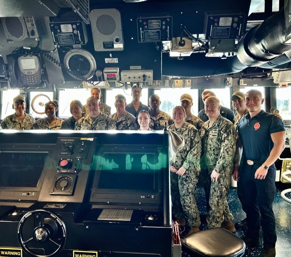 Back At It: JTWC conducts training with USS Daniel Inouye (DDG 118)