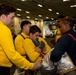 Abraham Lincoln Sailors conduct training