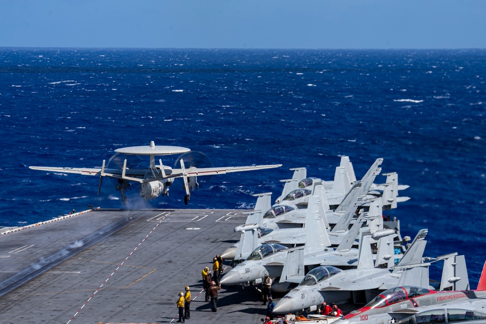 Nimitz Conducts Flight Operations