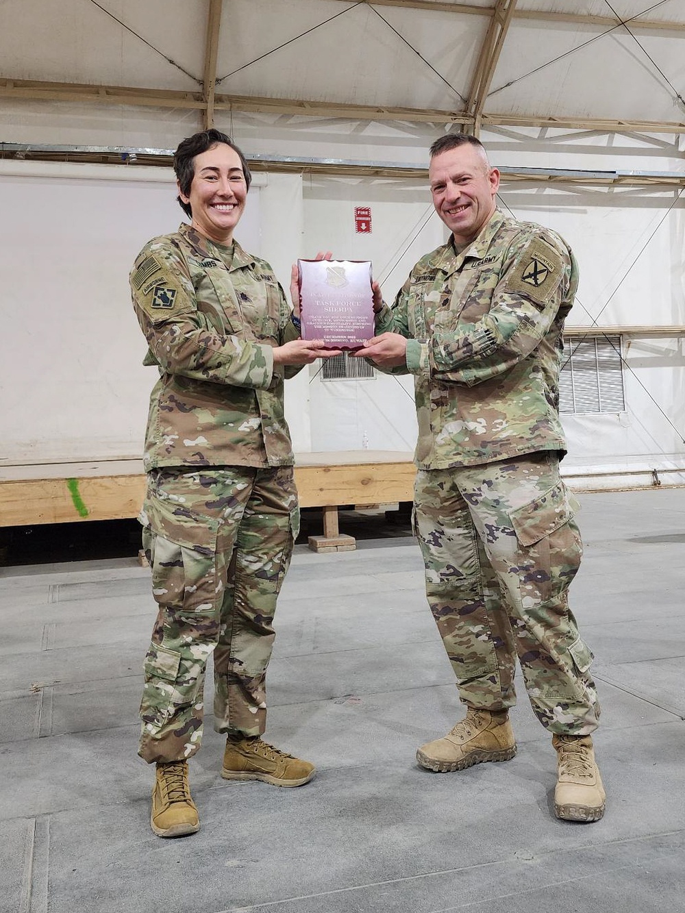 237th Brigade Support Battalion, 37th Infantry Brigade Combat Team relieves 10th Brigade Support Battalion, 1st Brigade Combat Team, 10th Mountain Divison