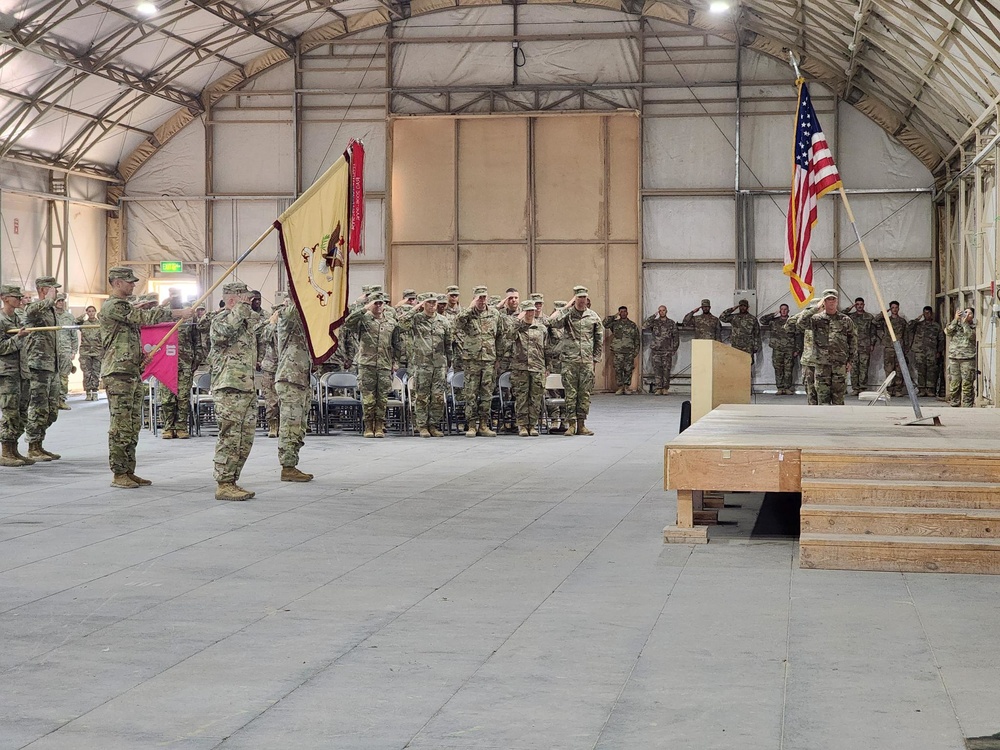 237th Brigade Support Battalion, 37th Infantry Brigade Combat Team relieves 10th Brigade Support Battalion, 1st Brigade Combat Team, 10th Mountain Divison