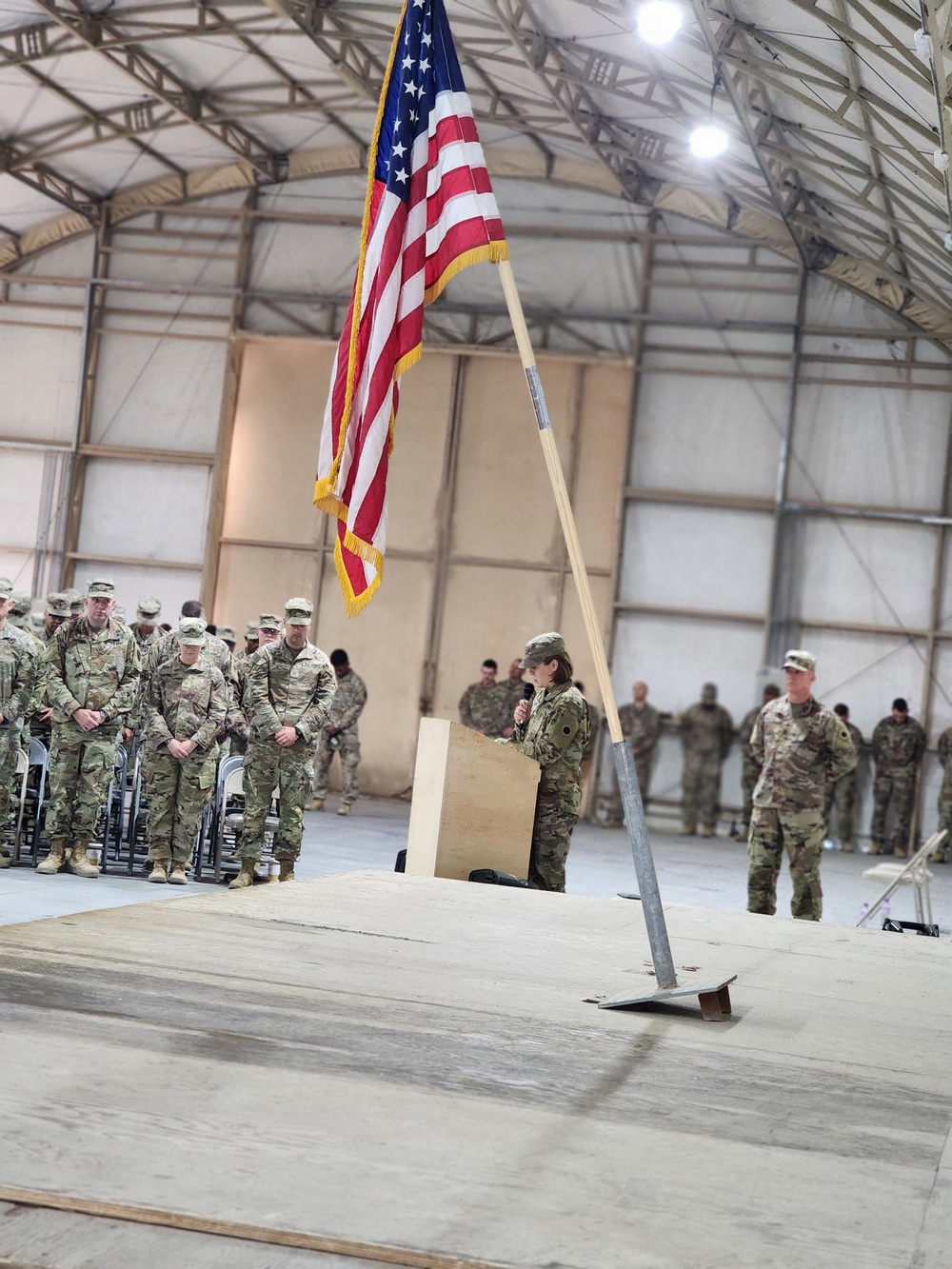 237th Brigade Support Battalion, 37th Infantry Brigade Combat Team relieves 10th Brigade Support Battalion, 1st Brigade Combat Team, 10th Mountain Divison