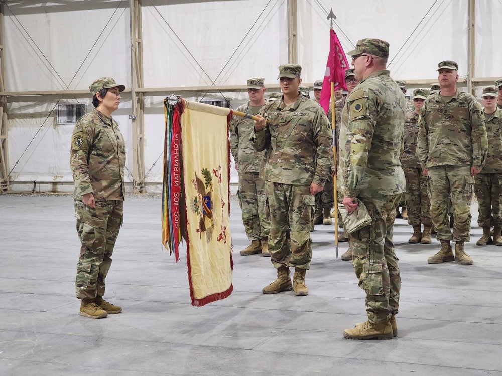 237th Brigade Support Battalion, 37th Infantry Brigade Combat Team relieves 10th Brigade Support Battalion, 1st Brigade Combat Team, 10th Mountain Divison