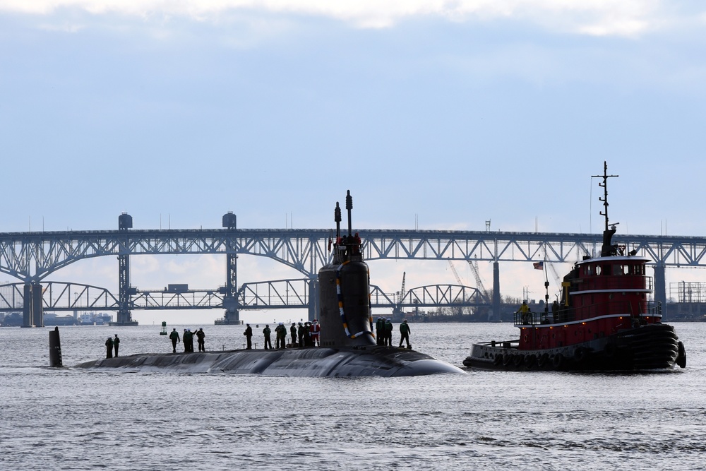 USS South Dakota Homecoming