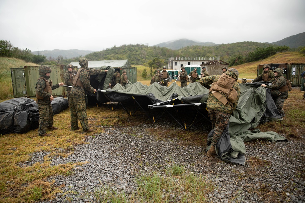 3rd Medical Battalion Conducts Field Medical Training Exercise