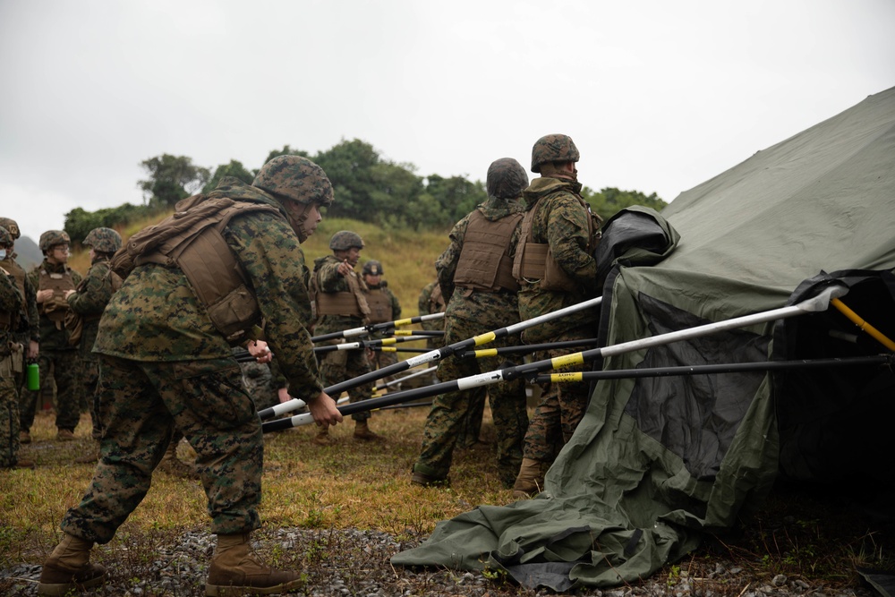 3rd Medical Battalion Conducts Field Medical Training Exercise