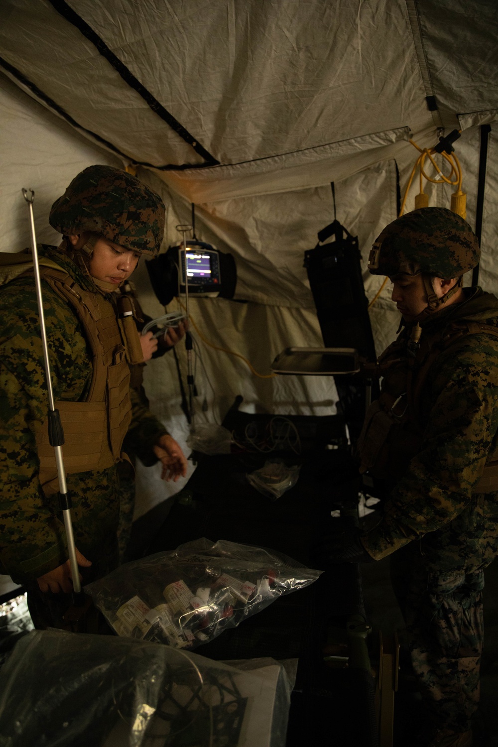 3rd Medical Battalion Conducts Field Medical Training Exercise