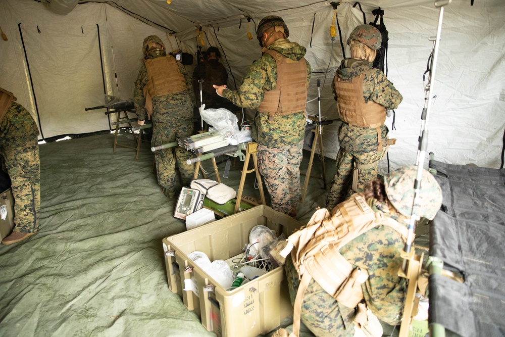 3rd Medical Battalion Conducts Field Medical Training Exercise