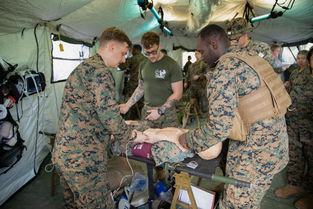 3rd Medical Battalion Conducts Field Medical Training Exercise