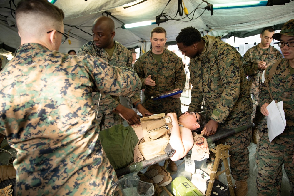 3rd Medical Battalion Conducts Field Medical Training Exercise