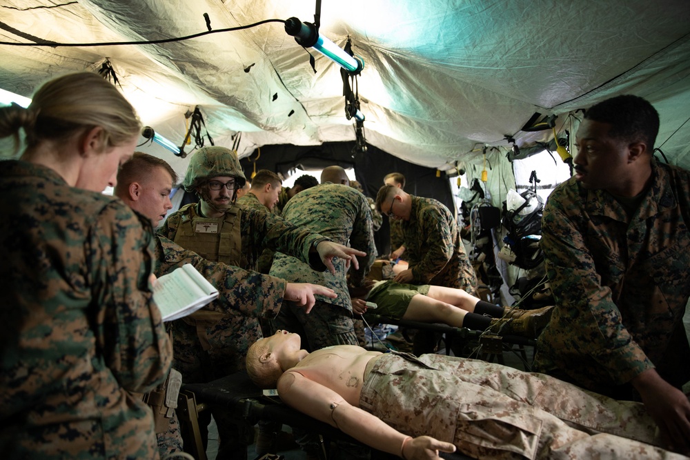 3rd Medical Battalion Conducts Field Medical Training Exercise