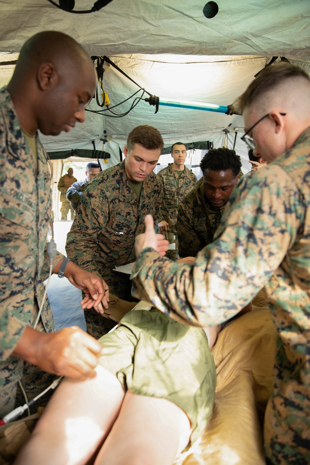 3rd Medical Battalion Conducts Field Medical Training Exercise