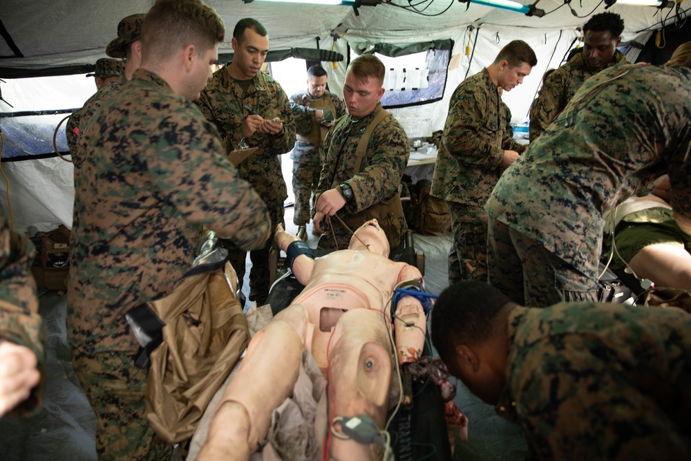 3rd Medical Battalion Conducts Field Medical Training Exercise