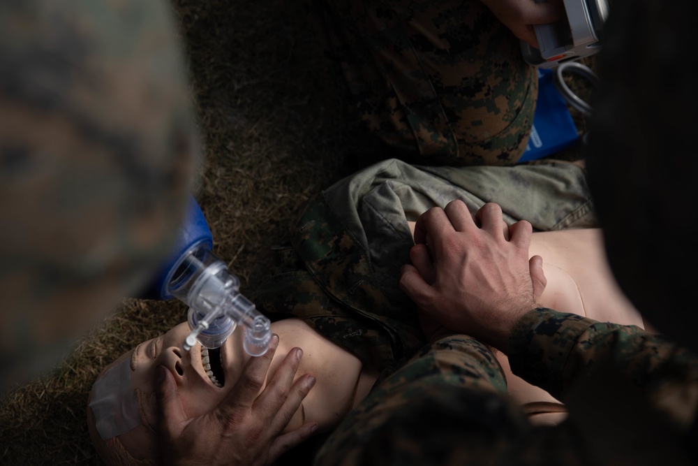 3rd Medical Battalion Conducts Field Medical Training Exercise