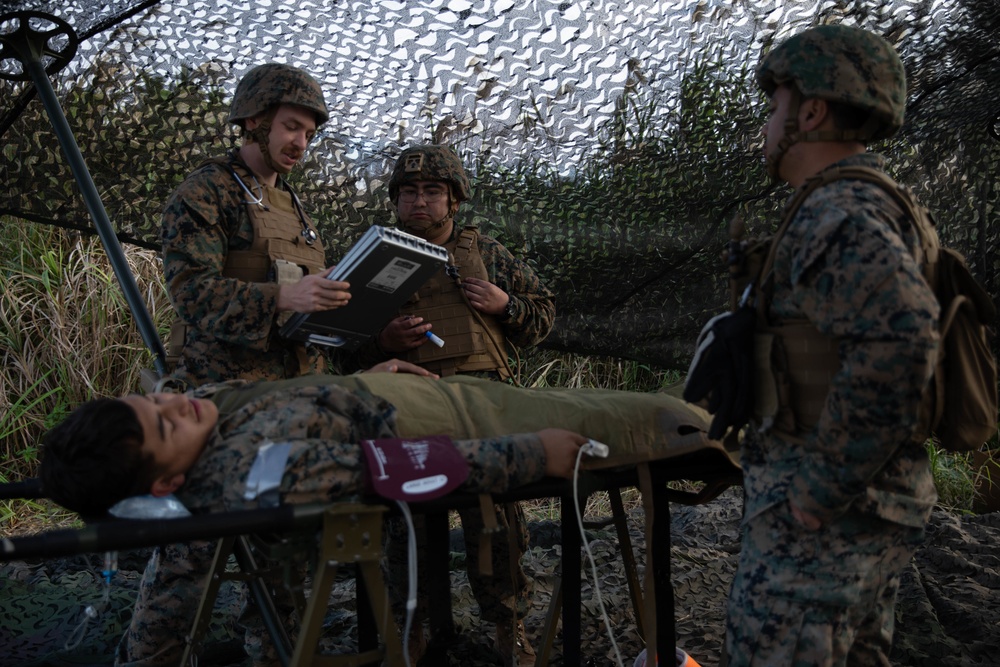 3rd Medical Battalion Conducts Field Medical Training Exercise