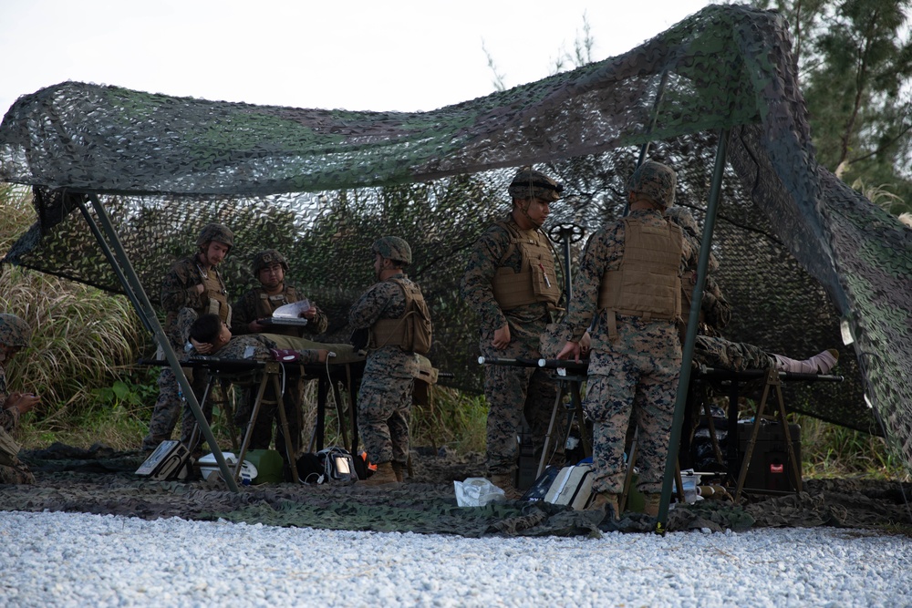 3rd Medical Battalion Conducts Field Medical Training Exercise