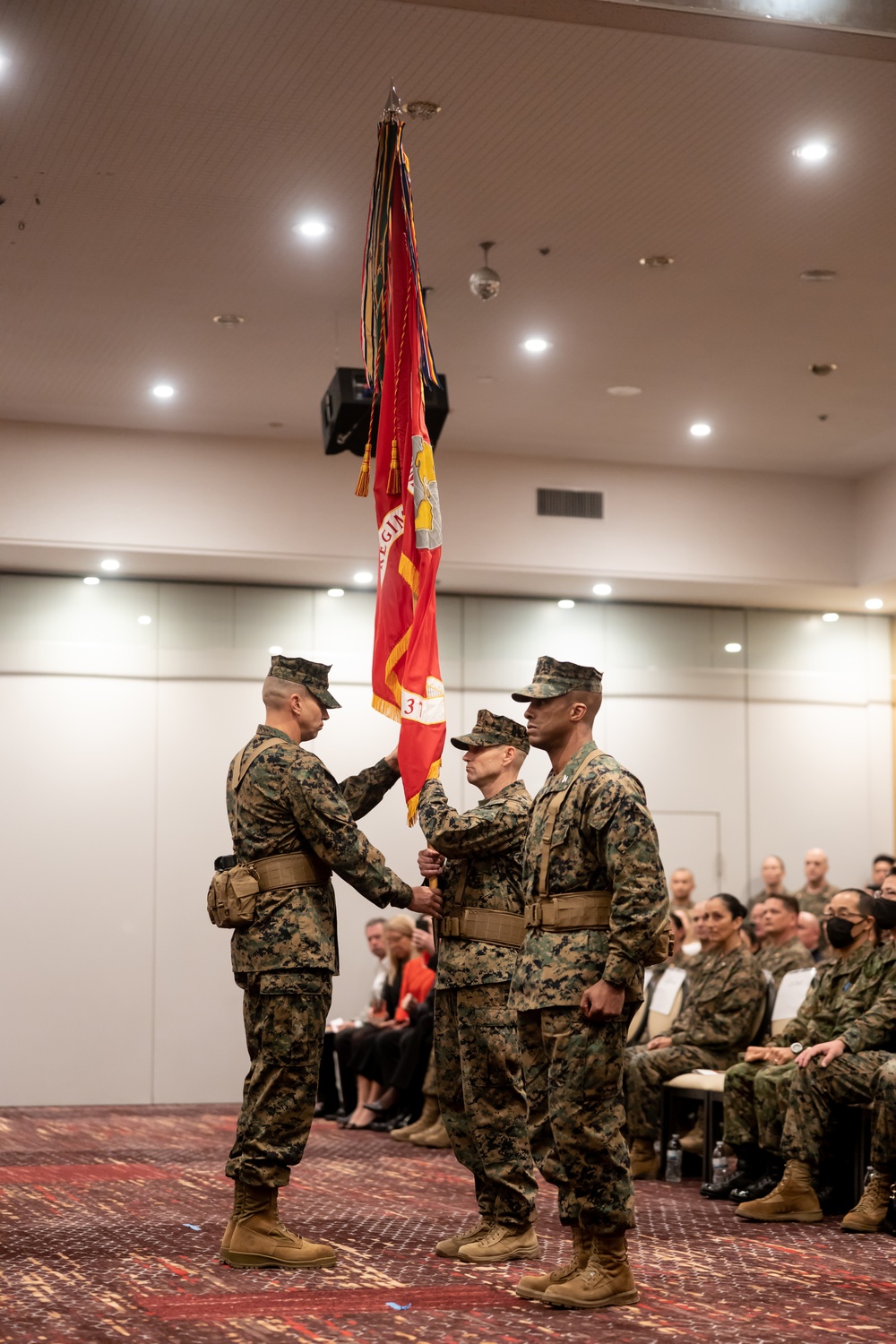 Combat Logistics Regiment 37 Change of Command Ceremony