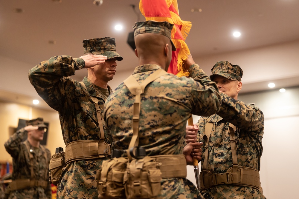 Combat Logistics Regiment 37 Change of Command Ceremony