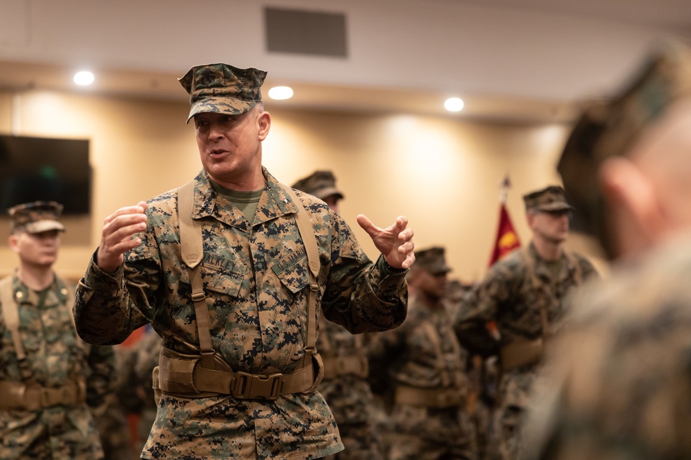 Combat Logistics Regiment 37 Change of Command Ceremony