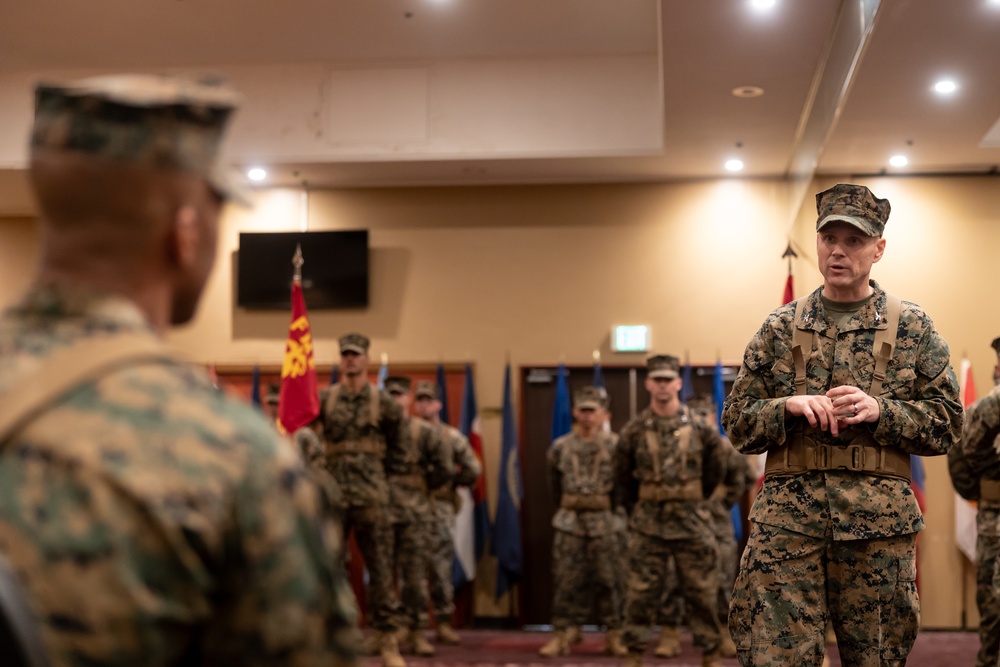 Combat Logistics Regiment 37 Change of Command Ceremony