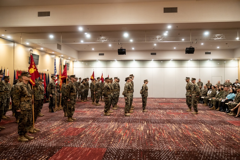 Combat Logistics Regiment 37 Change of Command Ceremony