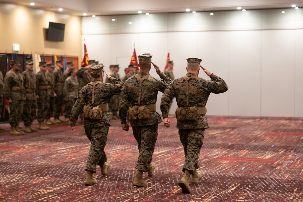 Combat Logistics Regiment 37 Change of Command Ceremony