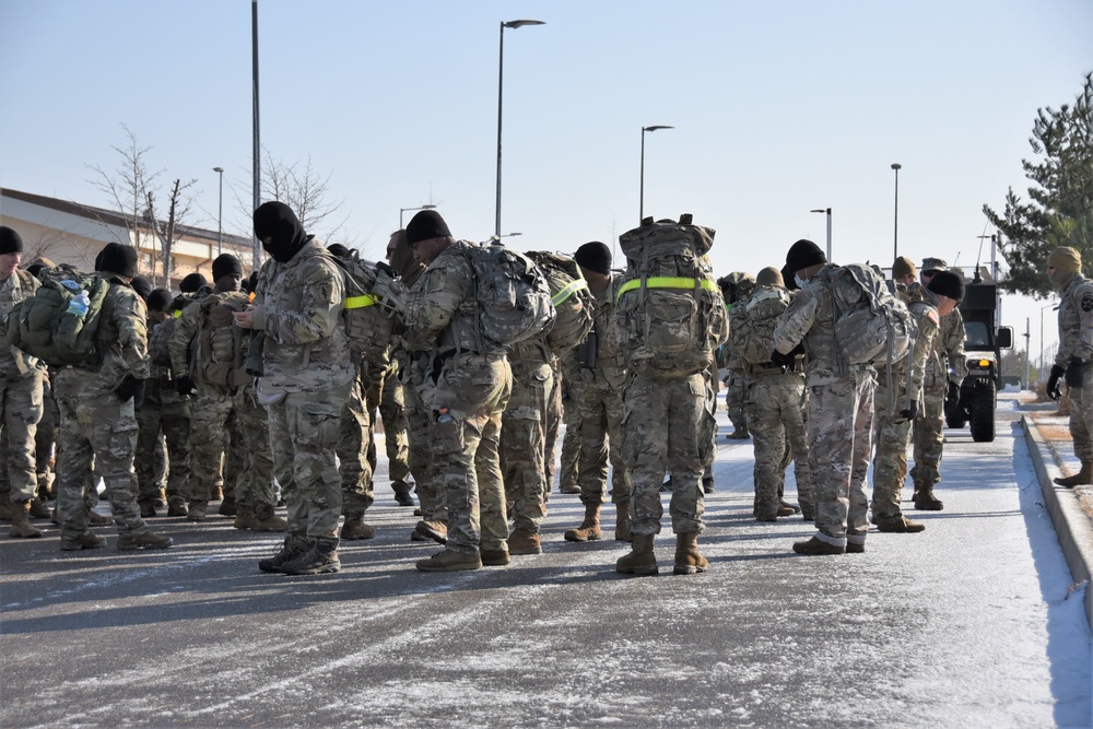 Norwegian Ruck March as part of SOCKOR’s Operation Toy Drop-Korea