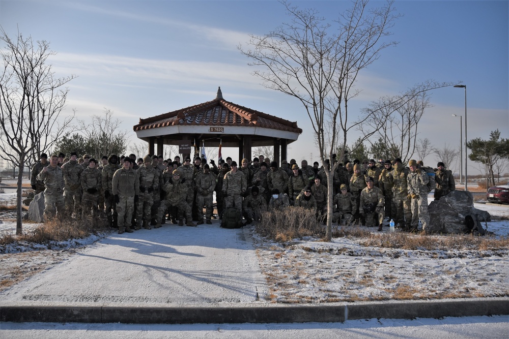 Norwegian Ruck March as part of SOCKOR’s Operation Toy Drop-Korea