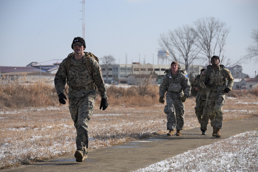 Norwegian Ruck March as part of SOCKOR’s Operation Toy Drop-Korea