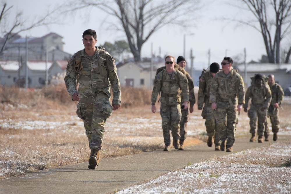 Norwegian Ruck March as part of SOCKOR’s Operation Toy Drop-Korea