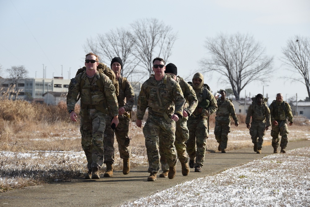 Norwegian Ruck March as part of SOCKOR’s Operation Toy Drop-Korea