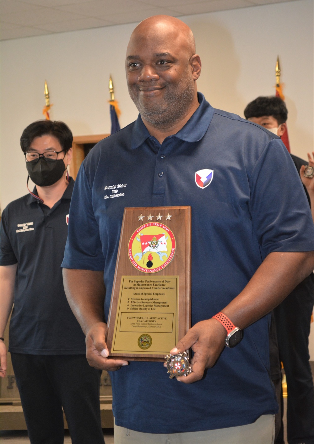 AFSBn-Korea receives Army’s highest award for maintenance excellence
