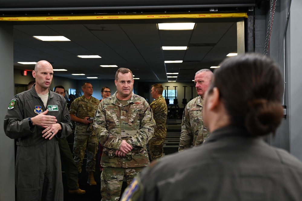 Maj. Gen. Phillip Stewart Visits the 33rd Fighter Wing