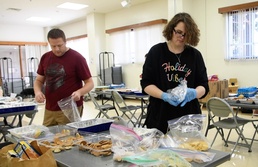 Yokota Cookie Crunch 2022: Volunteers bring festive spirit to Airmen