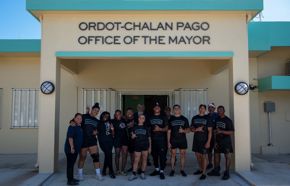 736 SFS Airmen volunteer to move Chalan Pago-Ordot mayor's office