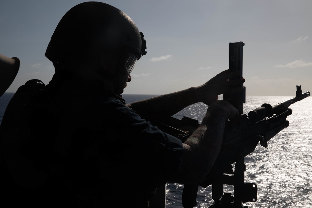Makin Island Gun Shoot
