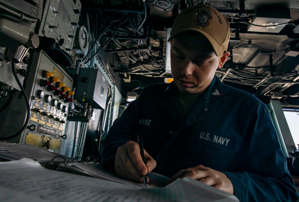 Makin Island Straits Transit