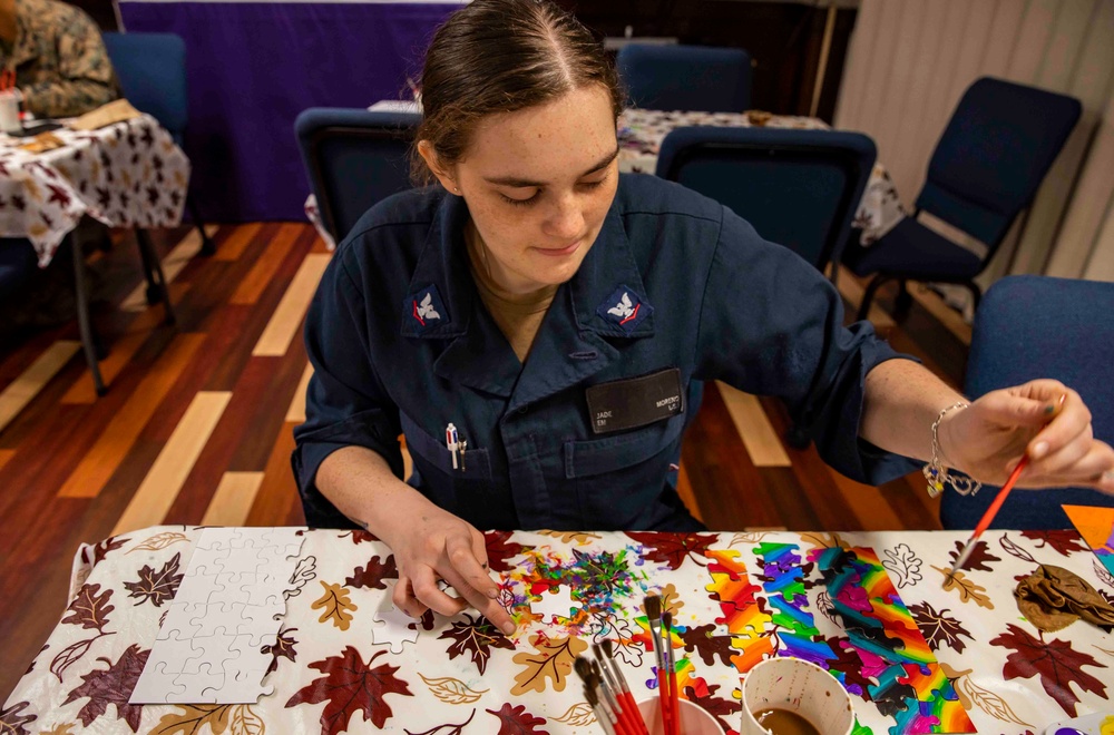 Makin Island Puzzle Painting