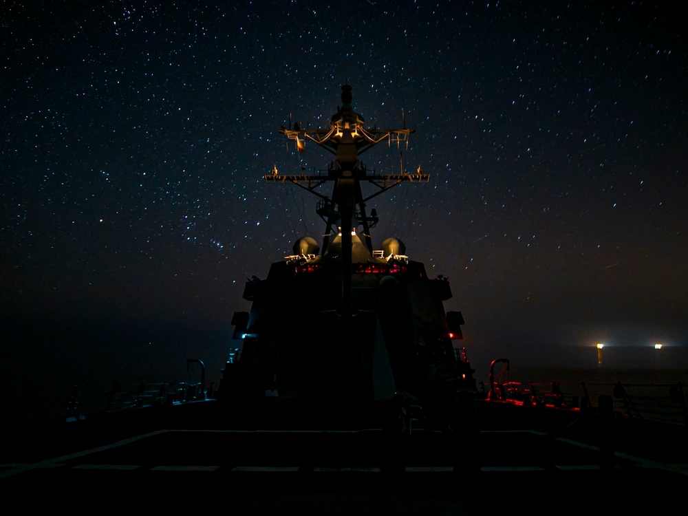 USS Delbert D. Black Operates in Arabian Gulf