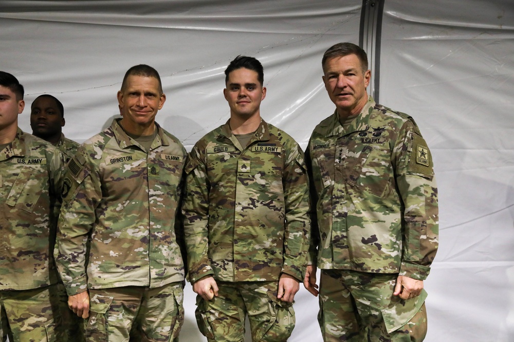 GREYWOLF Troopers Receive Challenge Coins